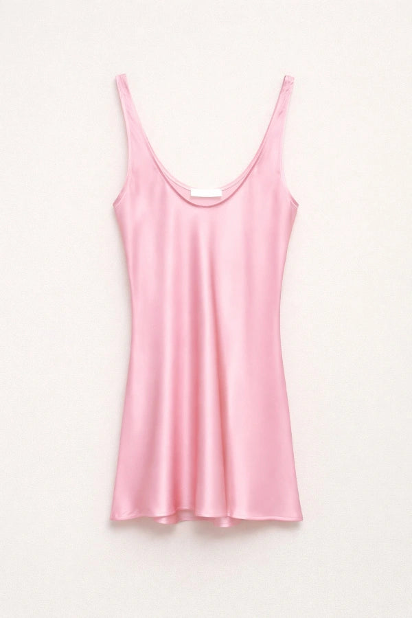 Canotta satin