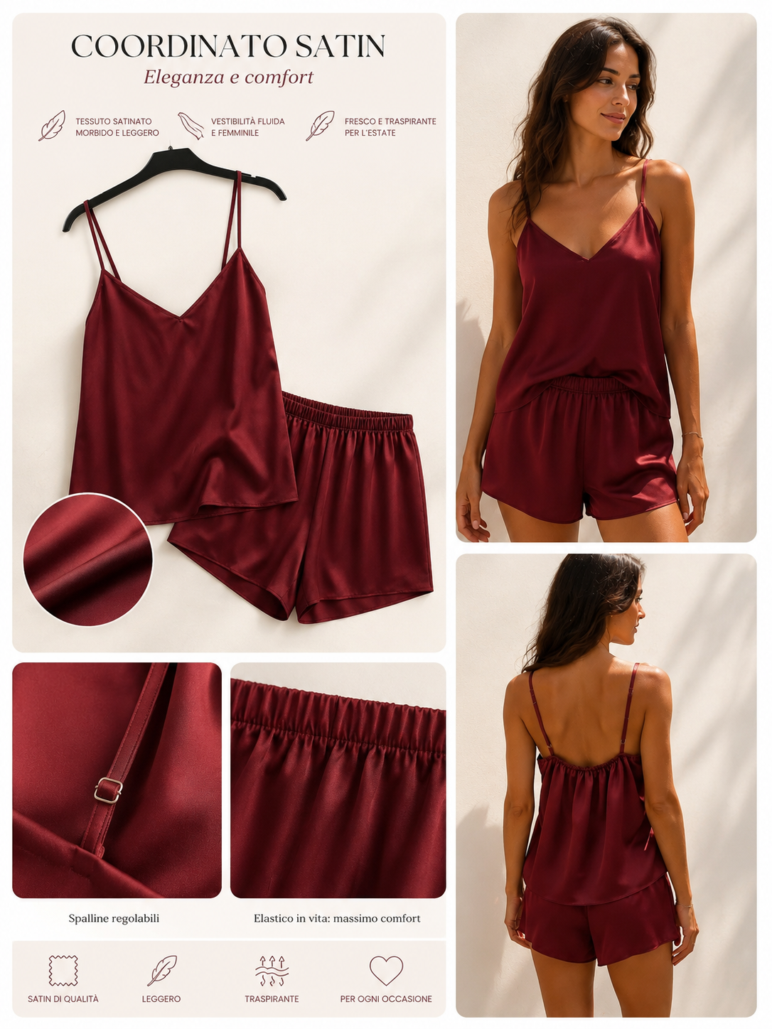 Coordinato Satin
