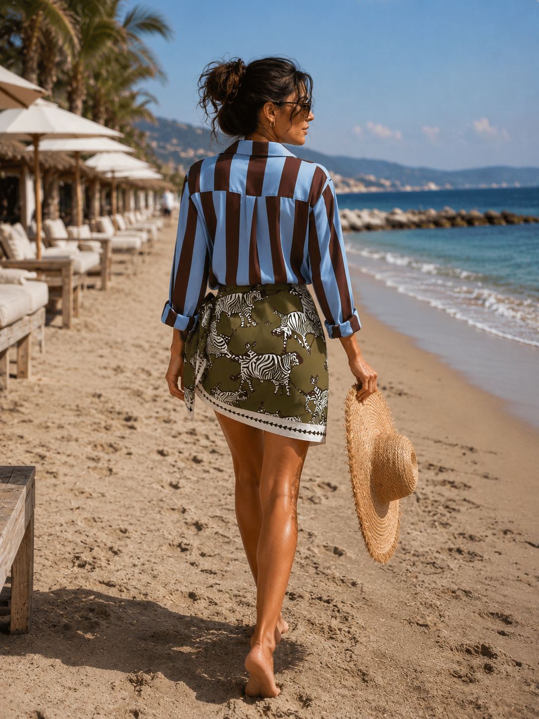 Camicia Satin Riviera
