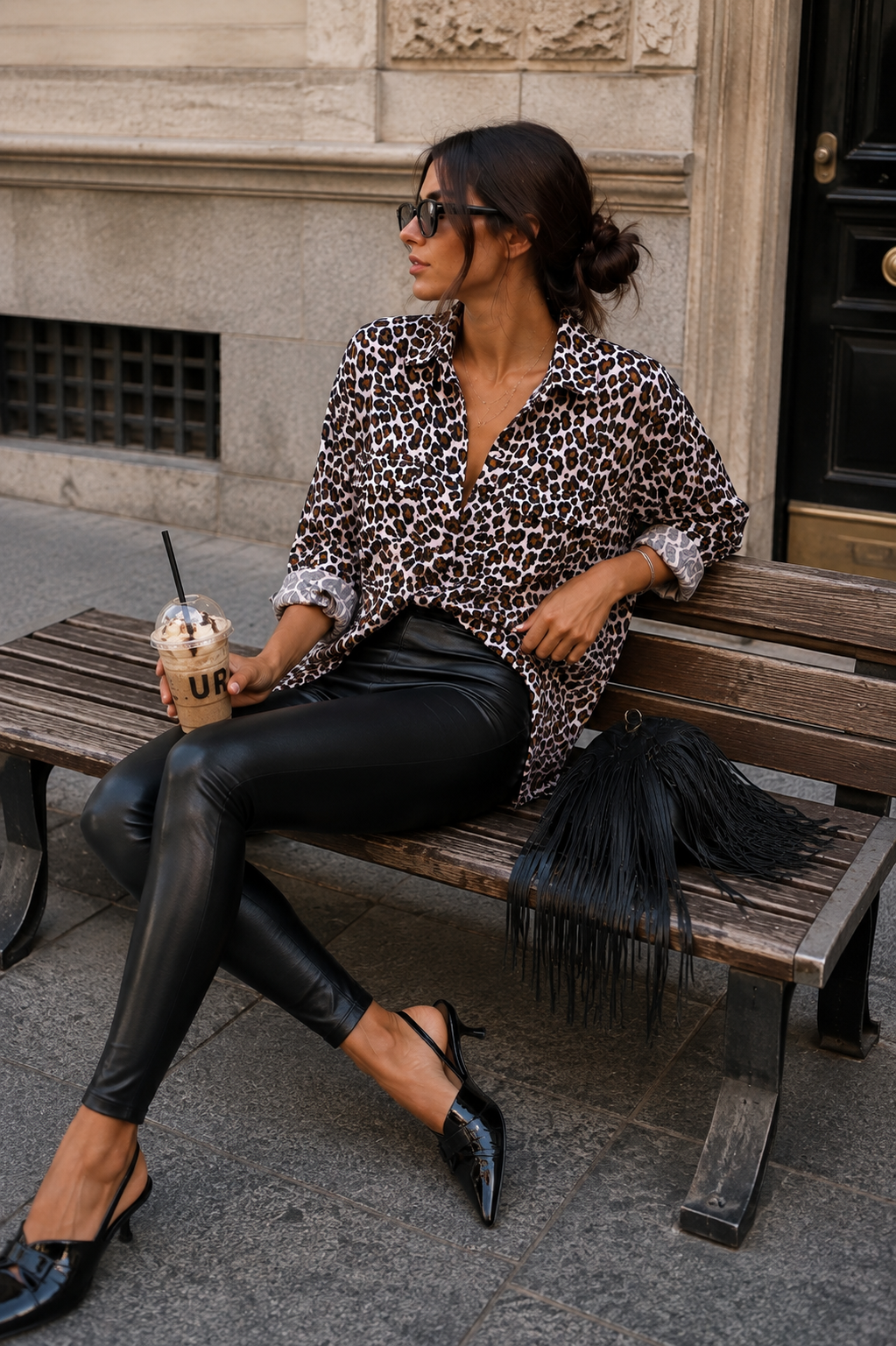 Camicia animalier