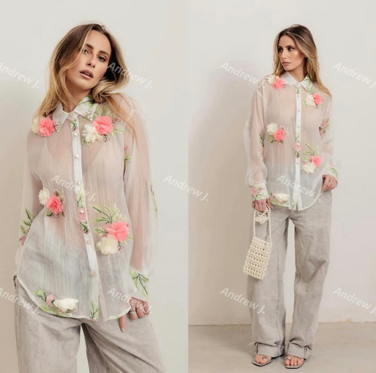 Camicia flowers