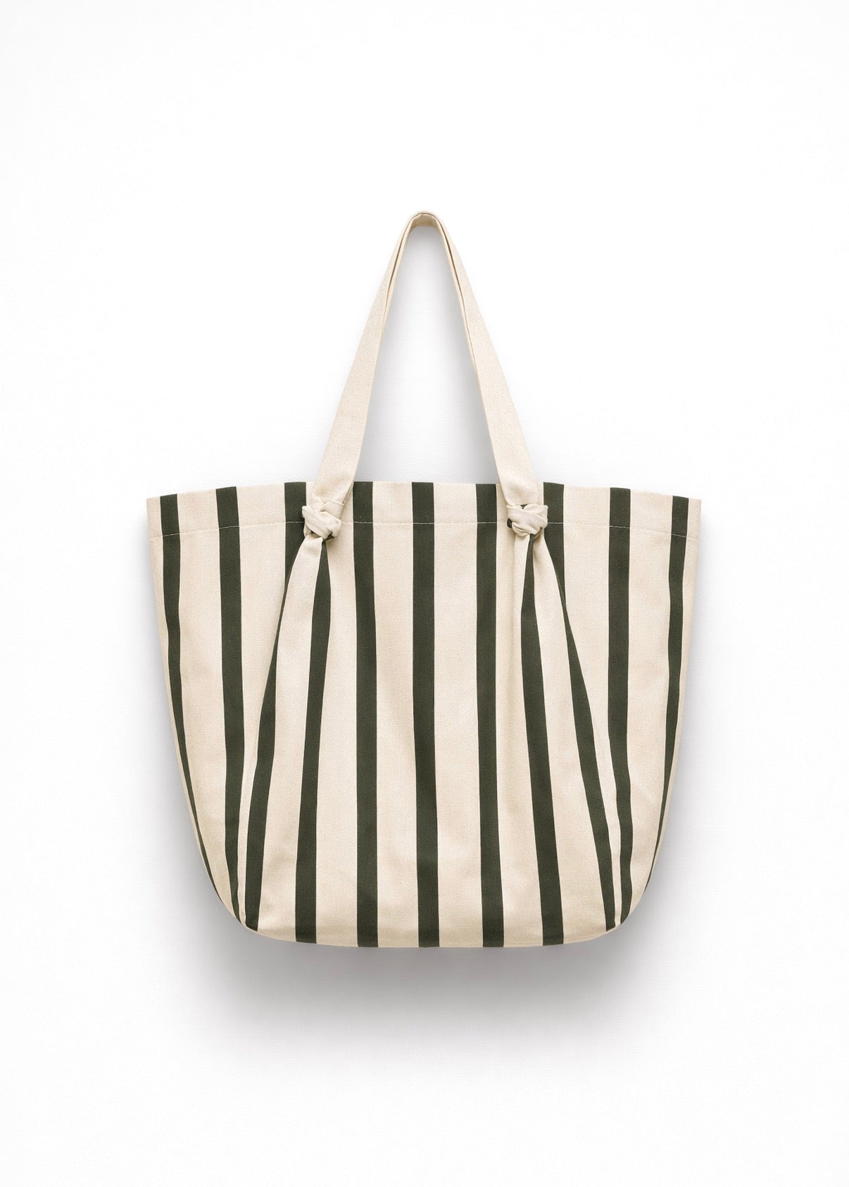 Borsa con fantasia a righe