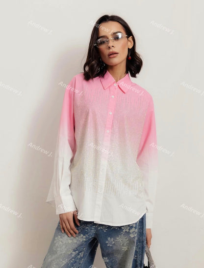 Camicia bi-color