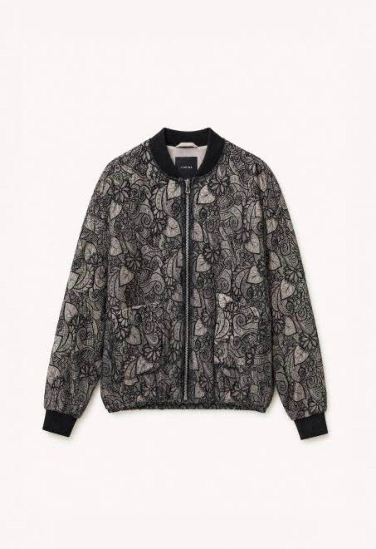 Bomber in pizzo Lumina