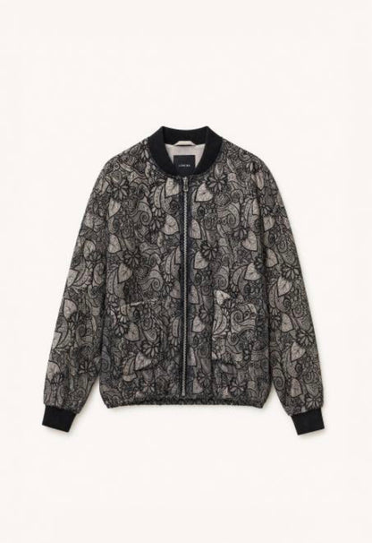 Bomber in pizzo Lumina