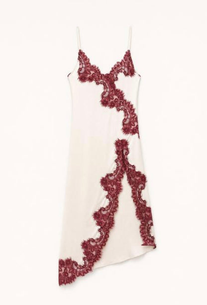 Abito in satin Lumina