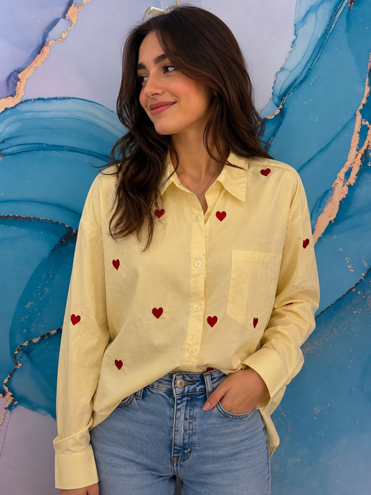 Camicia hearts