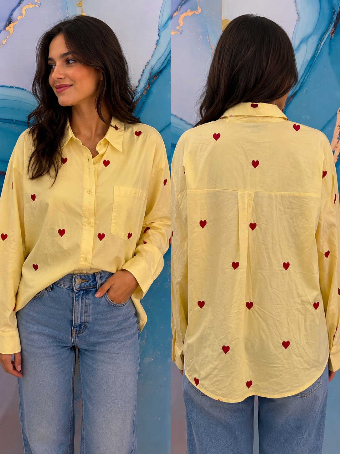 Camicia hearts