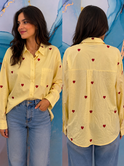 Camicia hearts
