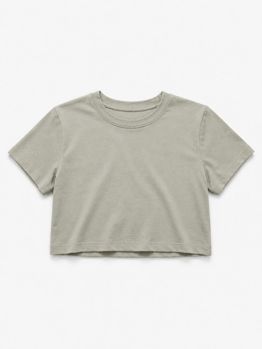 T-shirt Cropped 100% Cotone
