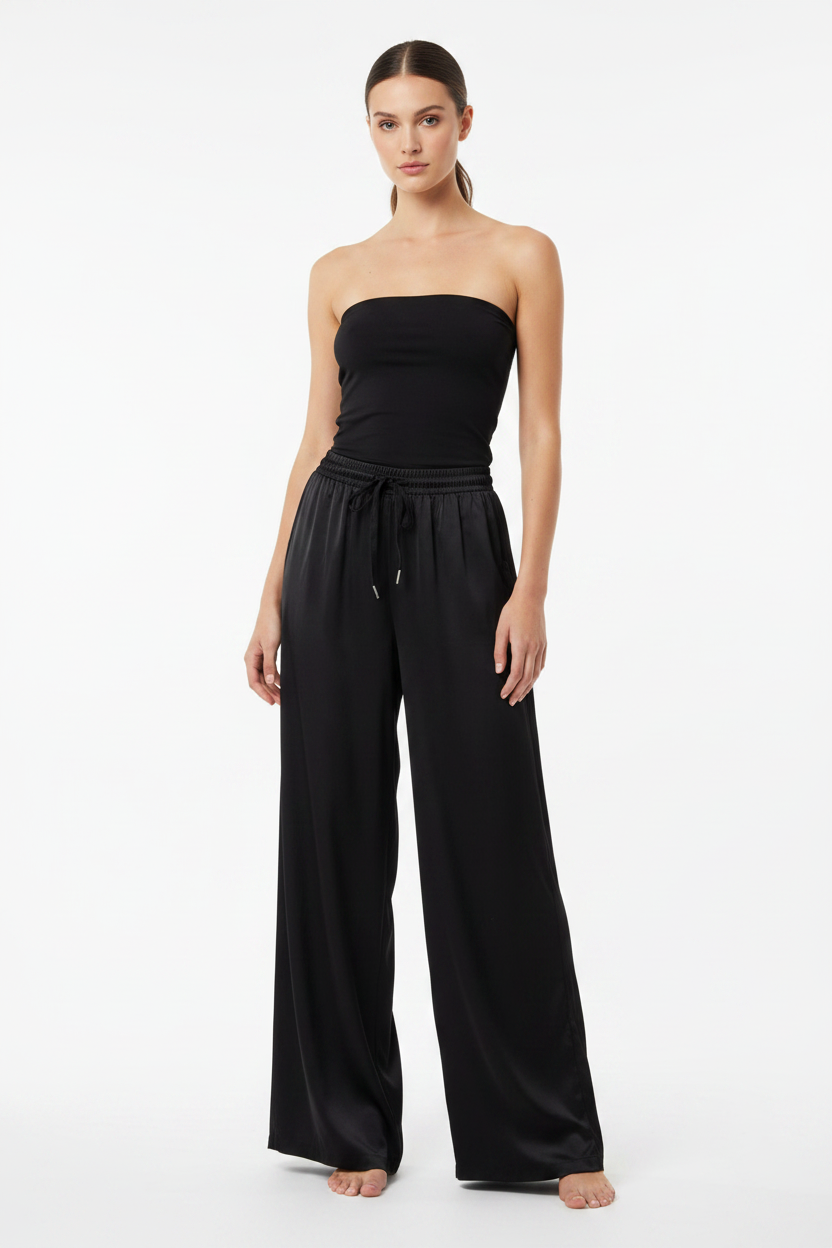 Pantalone satin