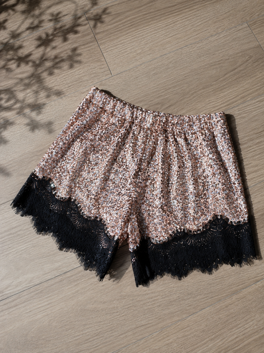 Shorts paillettes