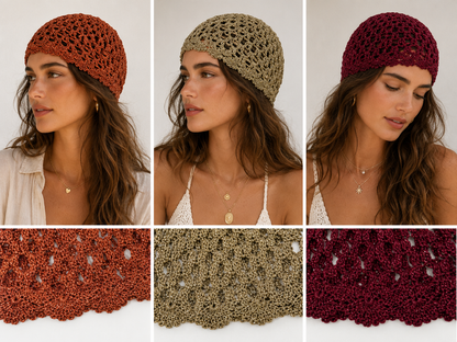 Cappello Crochet Lurex – Must have estate 2026