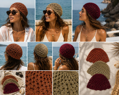 Cappello Crochet Lurex – Must have estate 2026