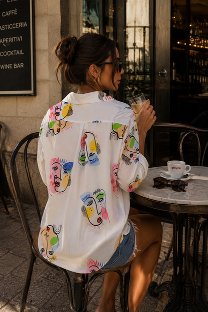 Camicia Art Face