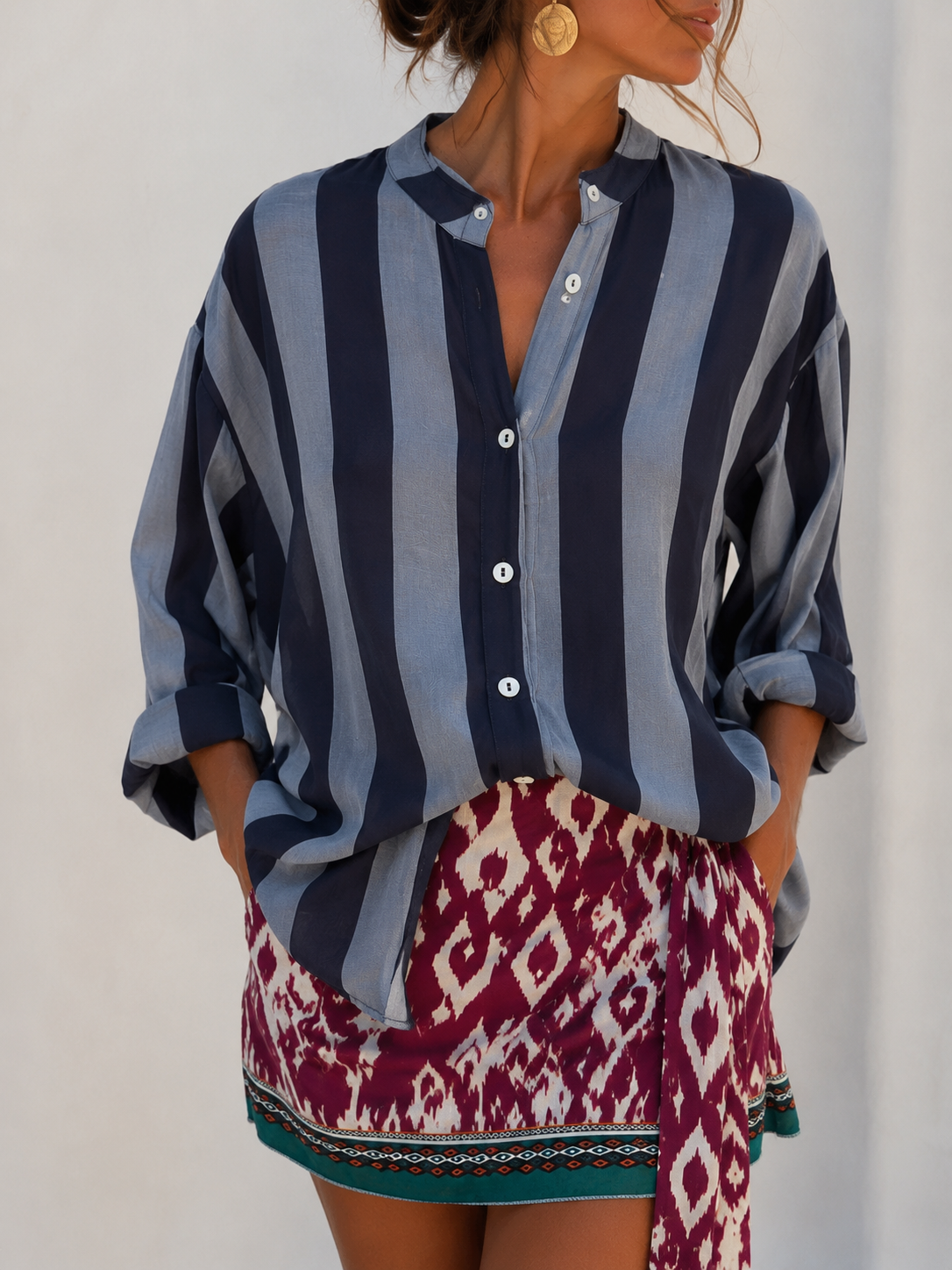 Camicia Riviera Navy