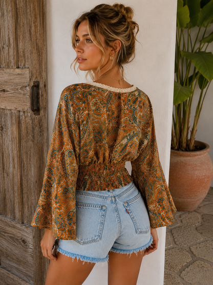 Blusa Paisley