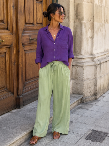 Camicia tencel BASIC