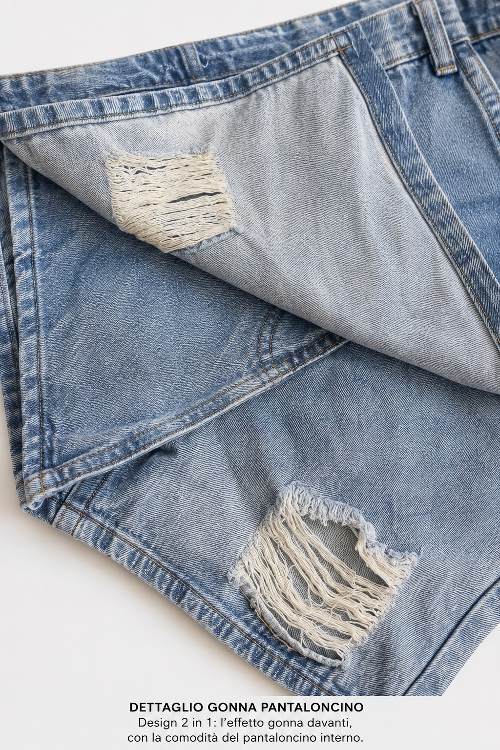 Short denim