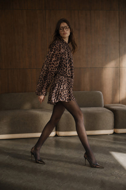 Abito animalier Lumina