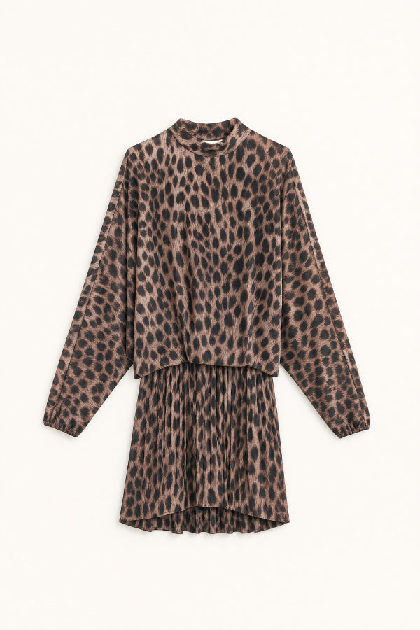 Abito animalier Lumina