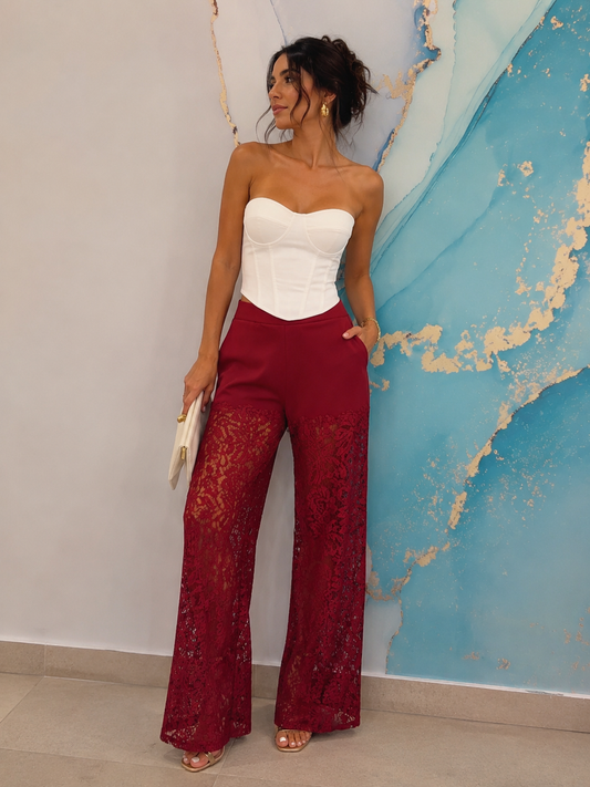Pantalone Chic Lace