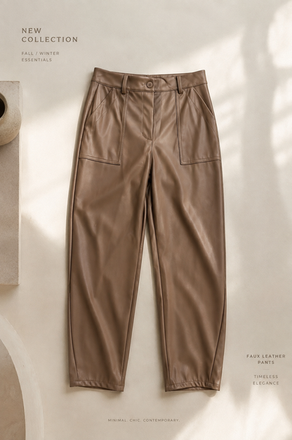 Pantalone Ecopelle Essential