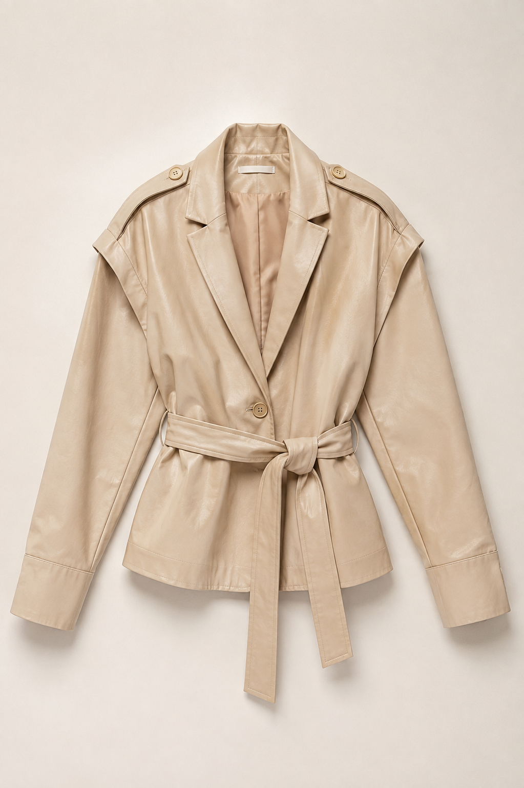 Blazer Wrap in Ecopelle