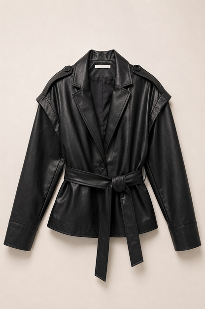 Blazer Wrap in Ecopelle