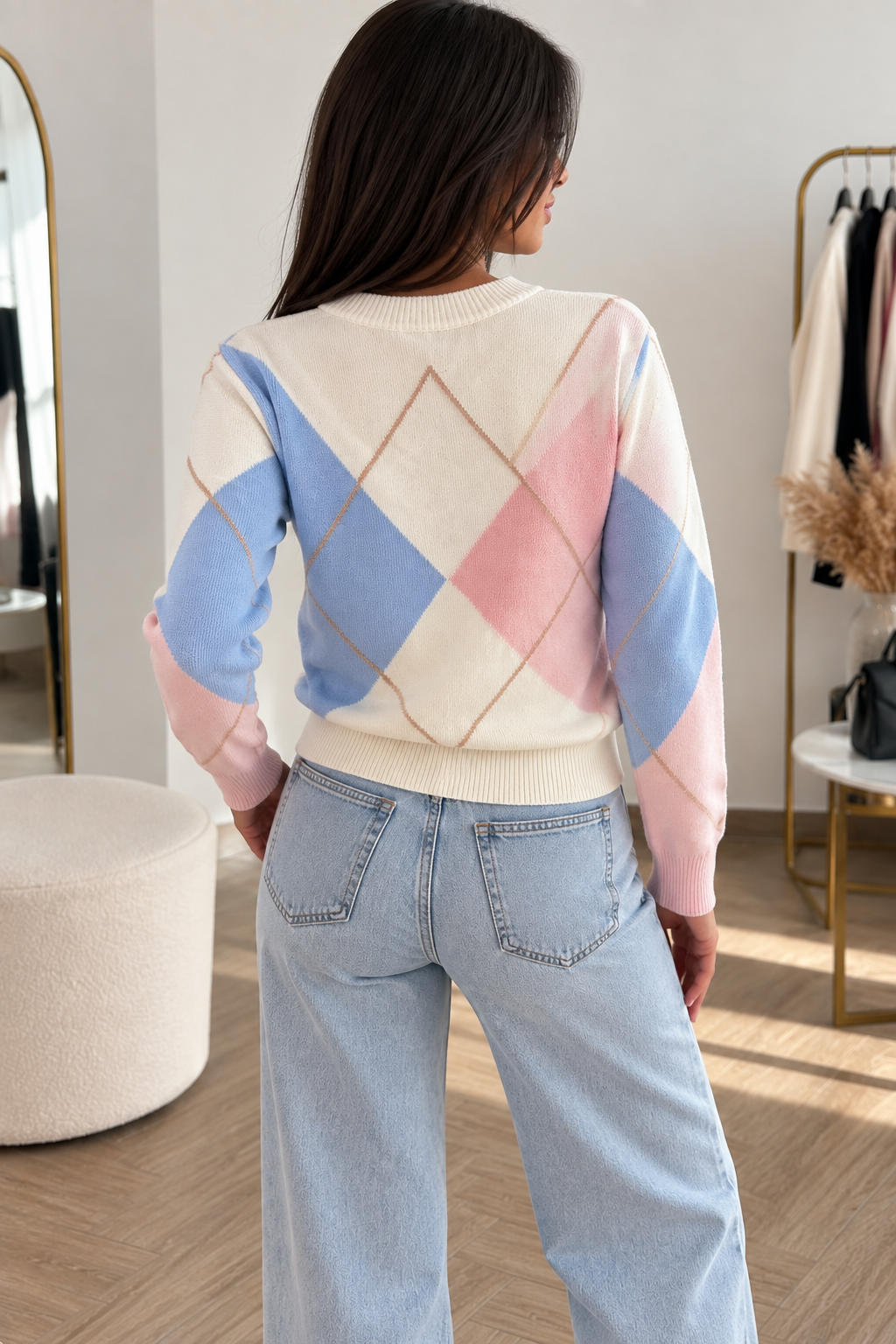 Pullover rombi