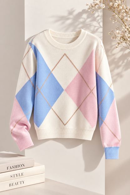 Pullover rombi