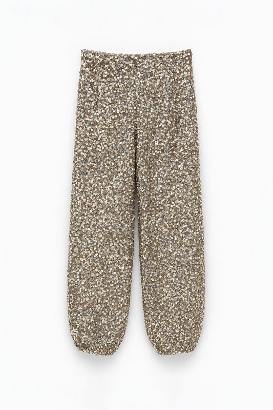 Pantaloni paillettes