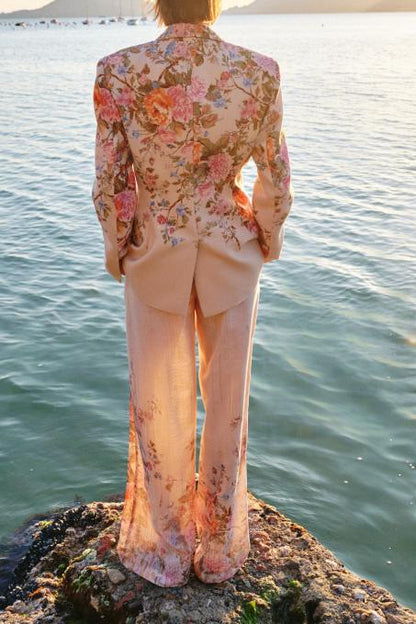Pantaloni flowers
